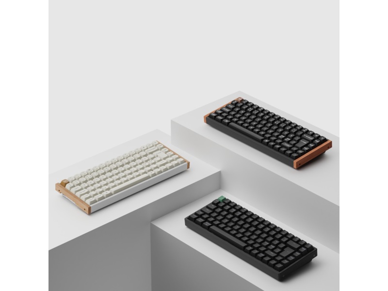 Keychron K2 HE SE QMK trådløst gamingtastatur (sort) Gamingtastatur
