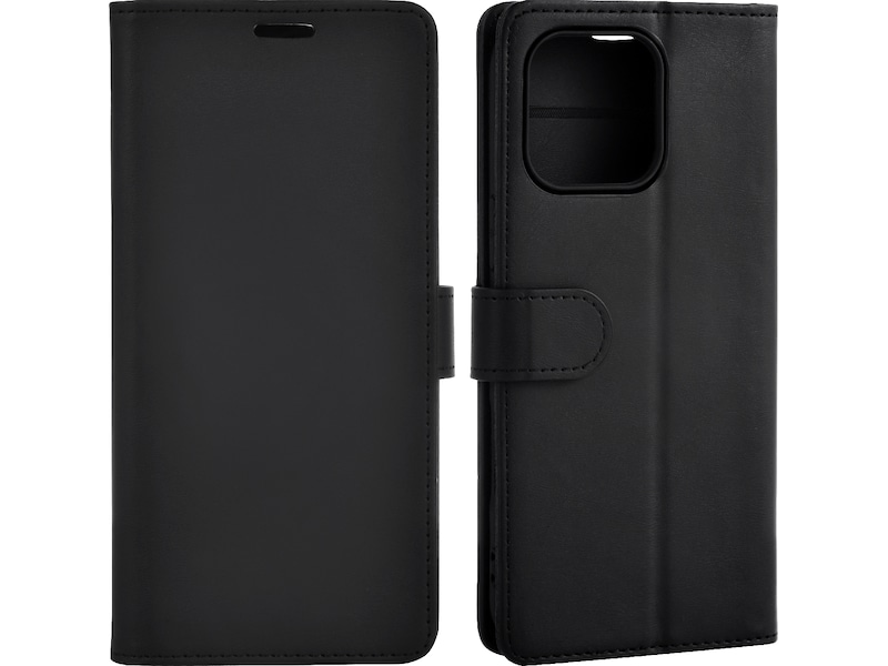 GRE8T iPhone 16 Pro lommebokdeksel (sort) Deksel til mobiltelefon