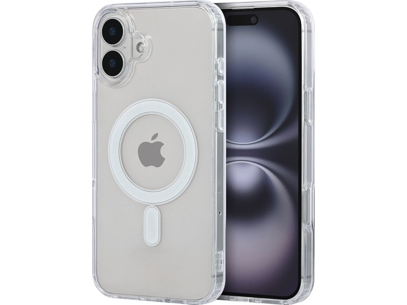 iiglo iPhone 16 Plus Magnetic Clear Case (gjennomsiktig) Deksel til mobiltelefon