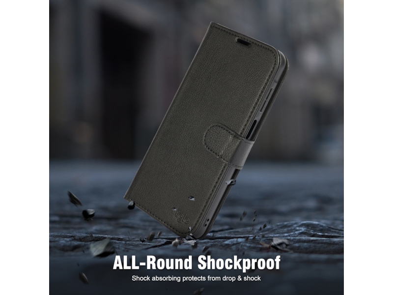 iiglo Galaxy A26 5G 2-i-1 Lommebokdeksel (sort) Deksel til mobiltelefon