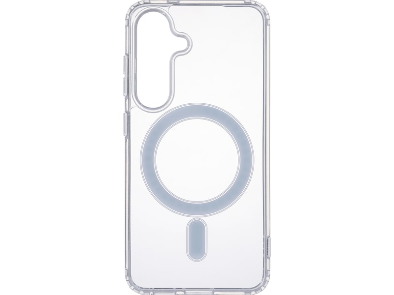 iiglo Galaxy S25 Magnetic Silikondeksel (gjennomsiktig) Deksel til mobiltelefon