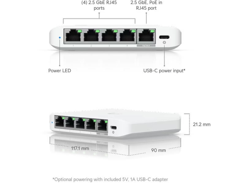 Ubiquiti UniFi Flex Mini 2.5.G switch Switch