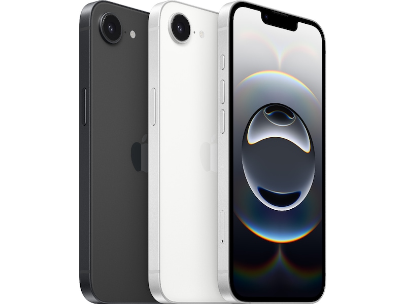 iPhone 16e 128GB (hvit) Mobiltelefoner