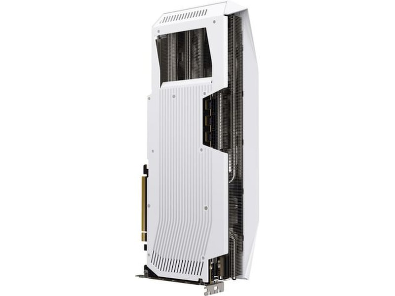 XFX Mercury AMD Radeon RX 9070 XT OC Magnetic Air RGB (hvit) Skjermkort