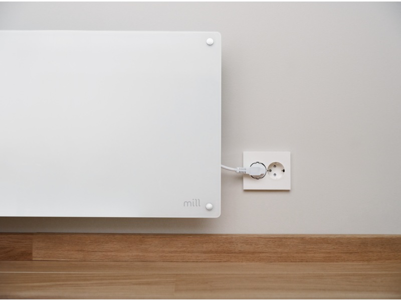 Mill Glass Smart WiFi Gen 4 panellist 500W Panelovner