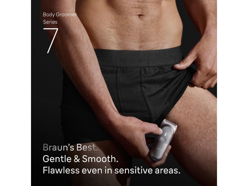 Braun Series 7 Kroppstrimmer (grå) Barbermaskiner