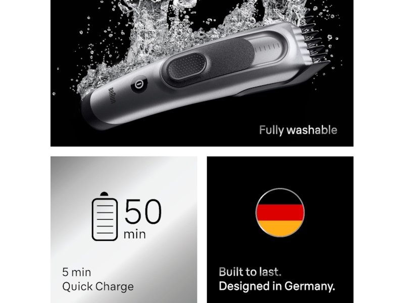 Braun Series 7 Hårklipper (grå) Hårklippere