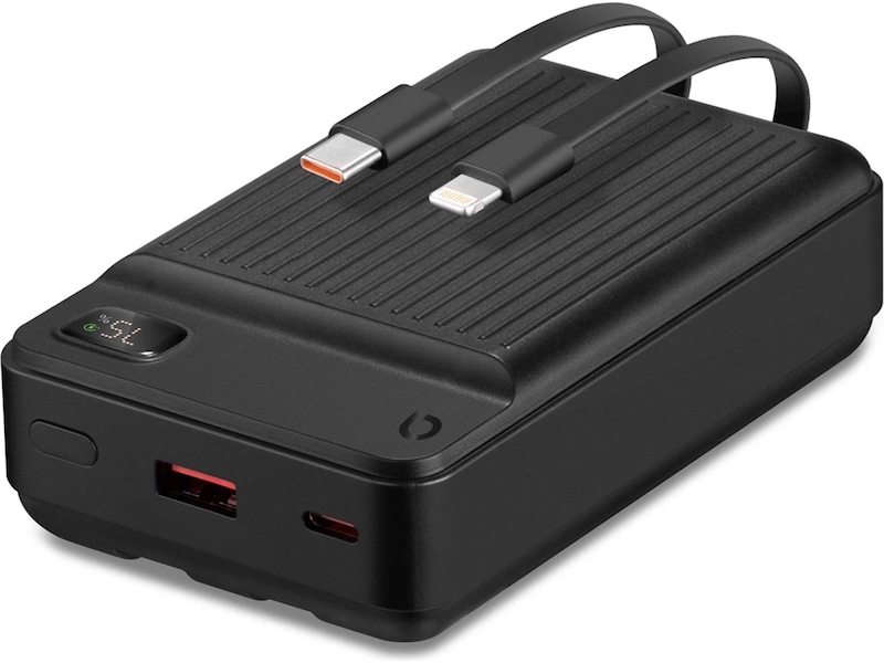 Andersson 20.000mAh Powerbank m/ integrerte kabler Powerbank