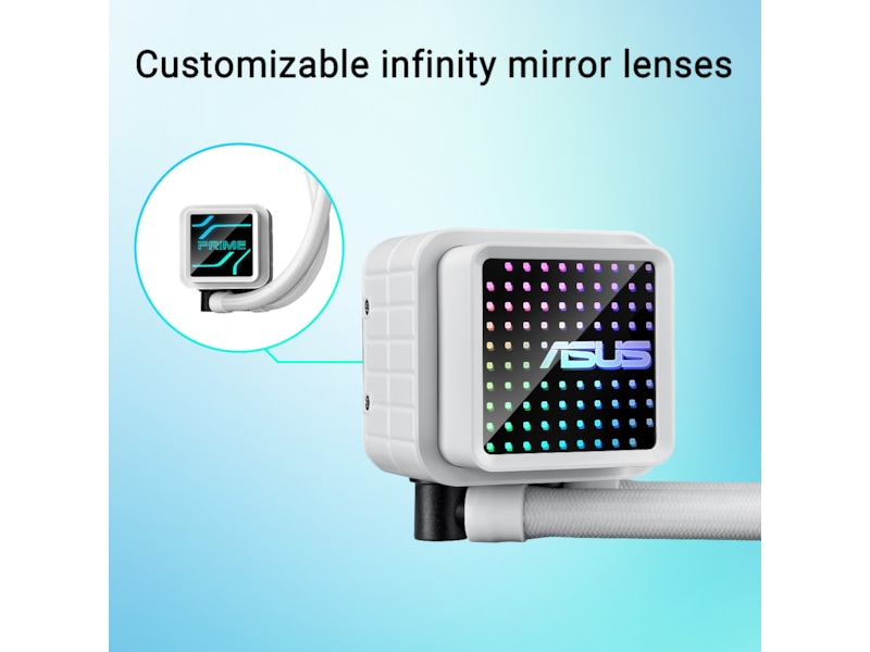 Asus Prime LC 360 ARGB Kjøler (hvit) CPU - Vannkjøling