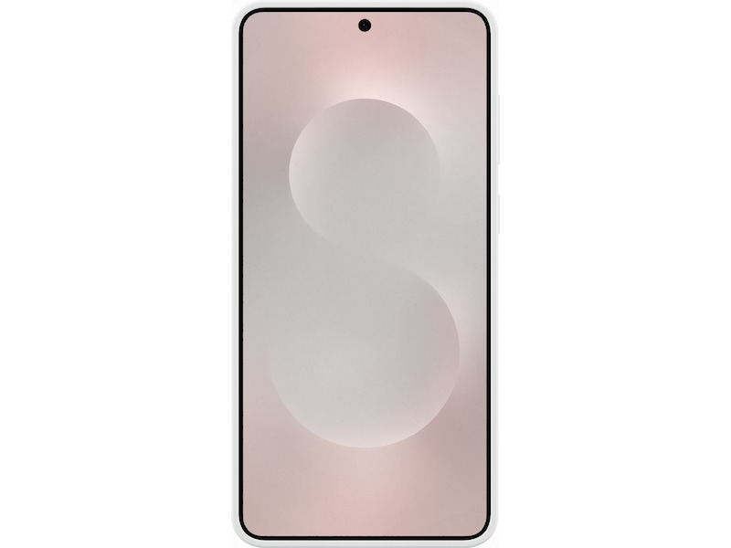 Samsung Galaxy S25 Edge Silikondeksel (lys grå) Deksel til mobiltelefon