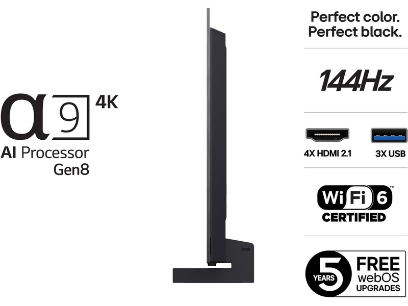 LG 42" C5 AI 4K OLED Smart TV (2025) 20 - 49 tommer TV