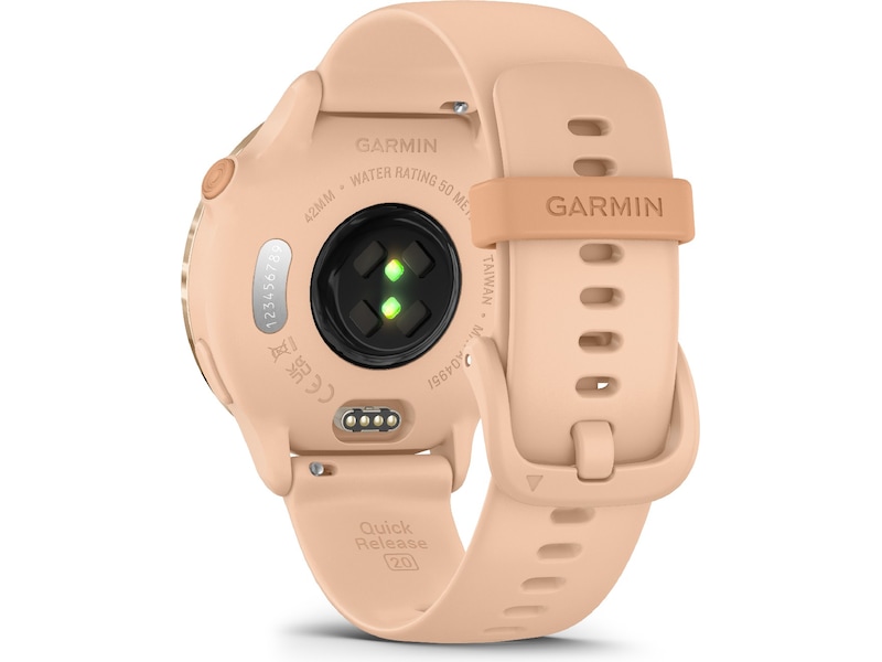 Garmin Vivoactive 6 AMOLED 42mm GPS (pink dawn) Smartklokker