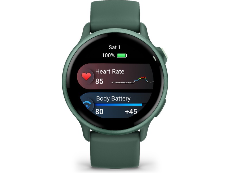Garmin Vivoactive 6 AMOLED 42mm GPS (jasper green) Smartklokker