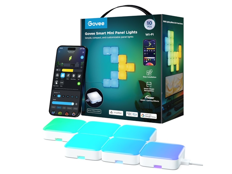 Govee Smart Mini Panel Lys Led strips & underholdning