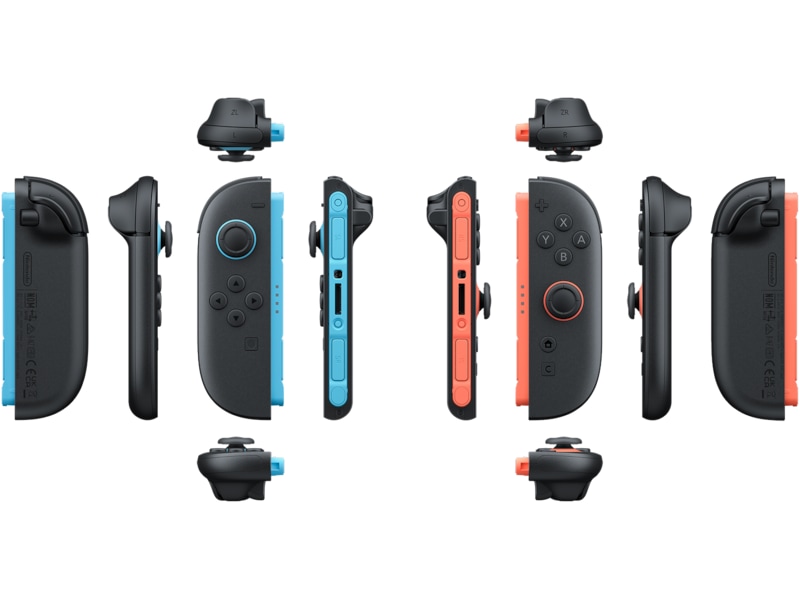 Nintendo Switch 2 Joy-Con 2 Controller (Light Blue/Light Red) Tilbehør