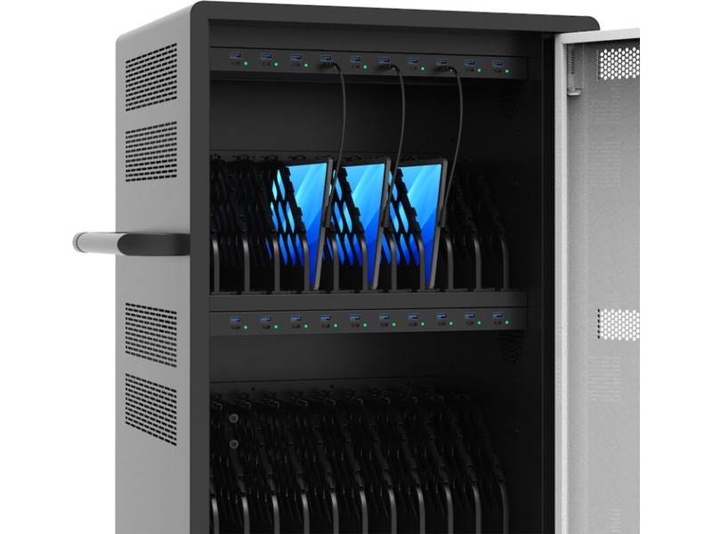 Naotic Plugin Charging Cart 30 Devices Garderobe- og oppbevaringsskap