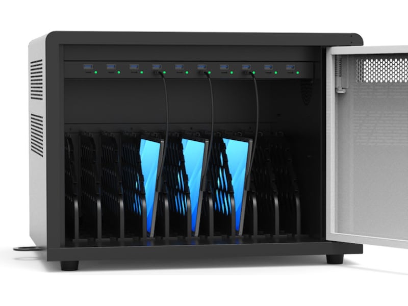 Naotic Plugin Charging Cabinet 10 Devices Garderobe- og oppbevaringsskap