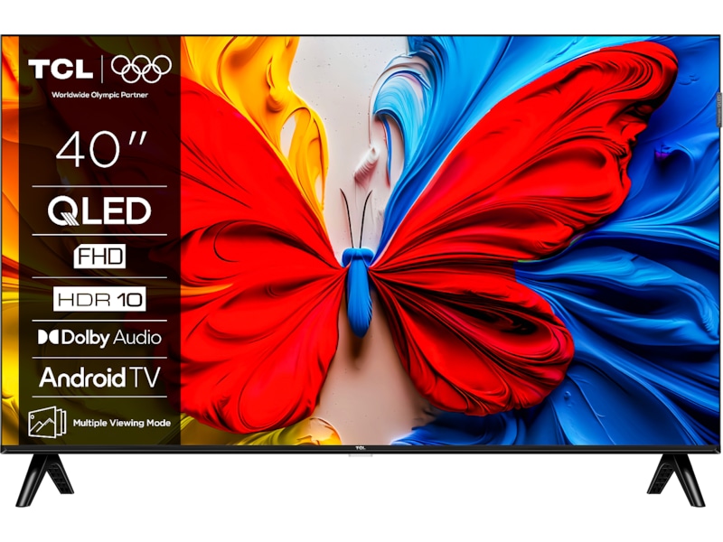 TCL 40" V5C Full HD QLED Android TV 20 - 49 tommer TV