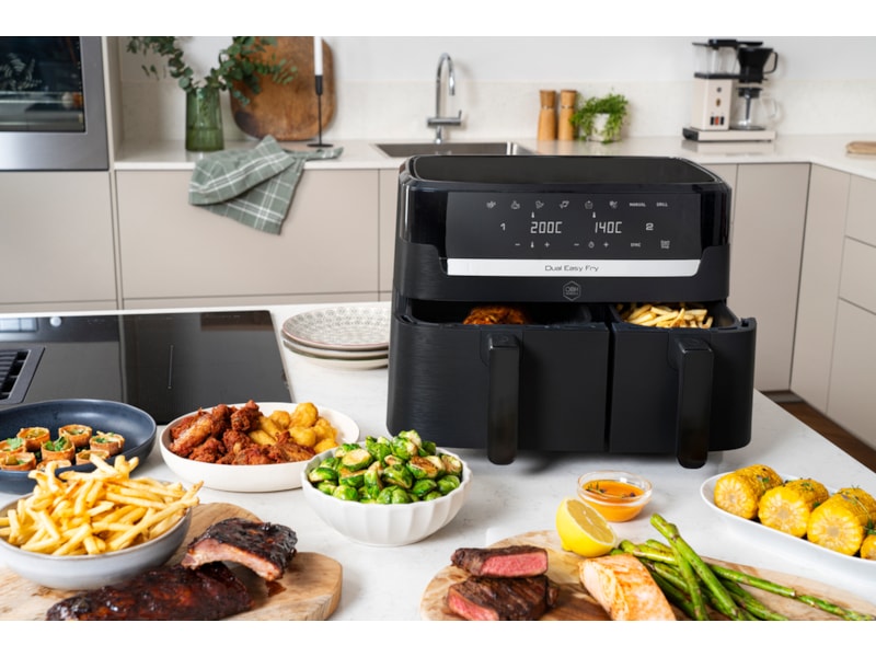 OBH Nordica Dual Easy Fry Air fryer AG901NS0 Airfryer