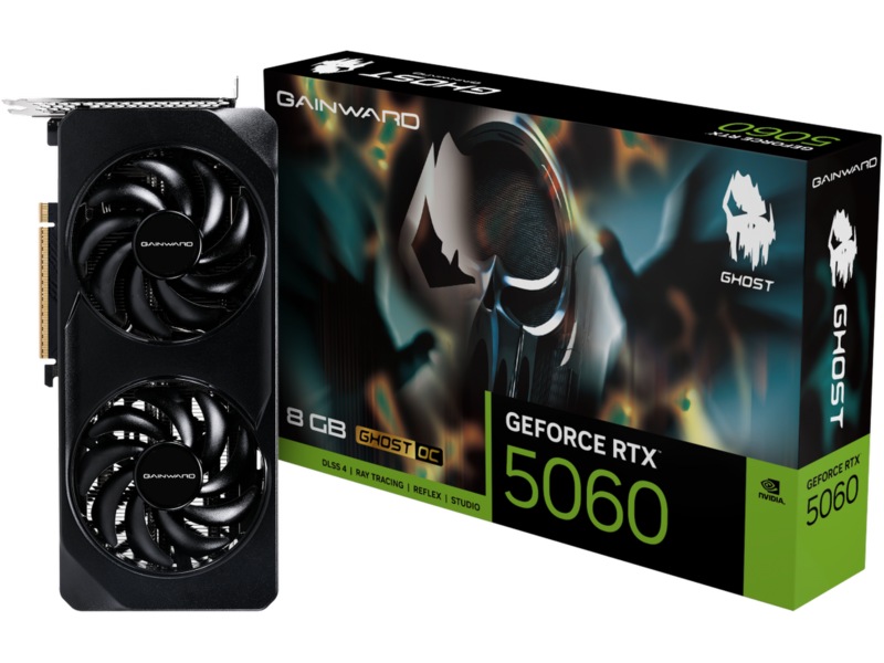 Gainward GeForce RTX 5060 Ghost OC Skjermkort