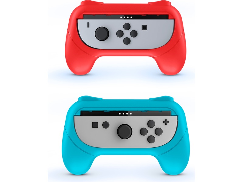 Nacon Joy-Con Grip for Nintendo Switch 2 (blå/rød) Tilbehør