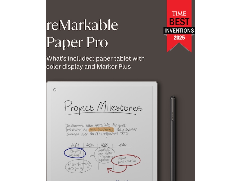 reMarkable Paper Pro 11,8" 64GB inkl. Marker Plus Digitale notatblokker