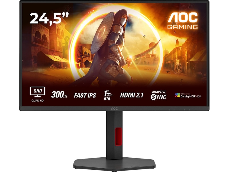 AOC 25" gamingskjerm Q25G4SR Skjermer