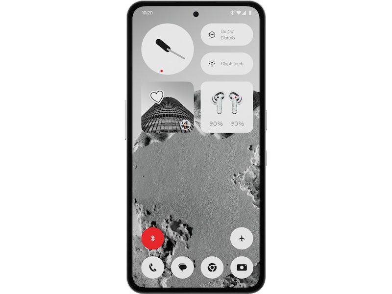 CMF Phone 2 Pro 128GB (hvit) Mobiltelefoner