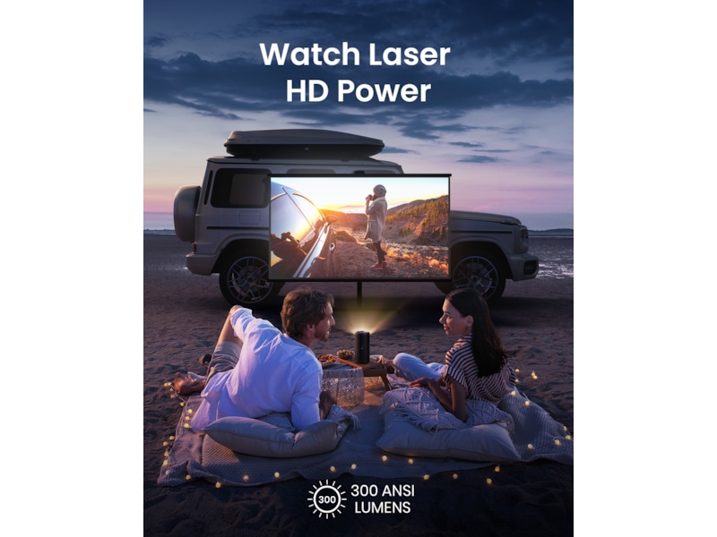 Anker Nebula Capsule 3 Laser Projektor (sort) Projektorer