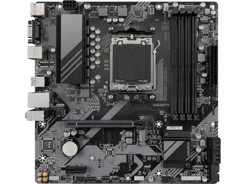 Gigabyte A620M DS3H Hovedkort AMD Socket