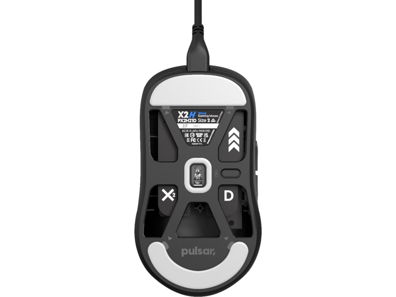 Pulsar X2H Gamingmus (sort) Gamingmus