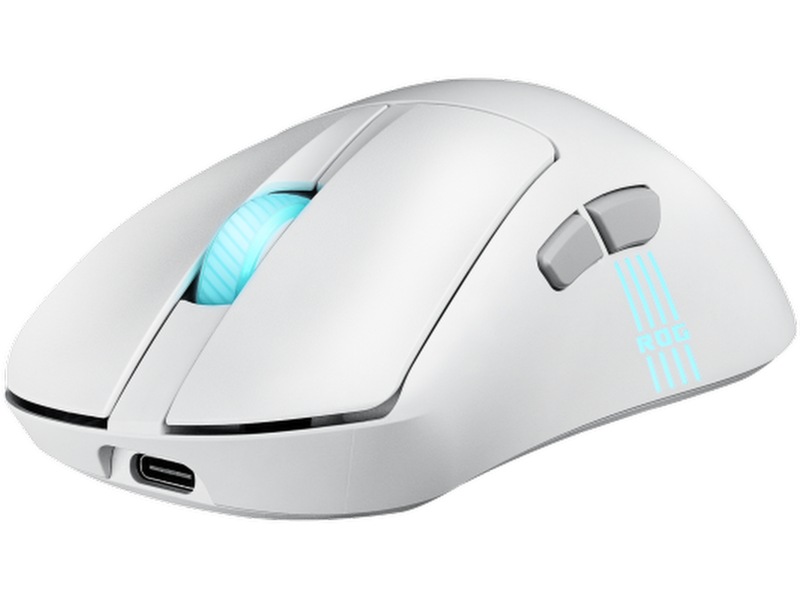 Asus ROG Keris II Origin Trådløs Gamingmus (hvit) Gamingmus