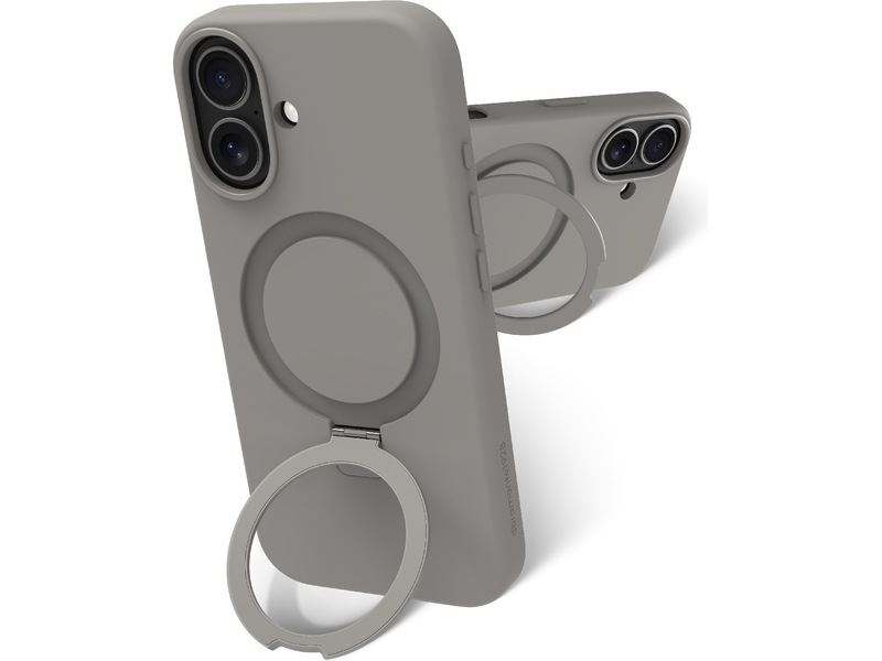 dbramante1928 iPhone 17 Roskilde skinndeksel (river stone) Deksel til mobiltelefon