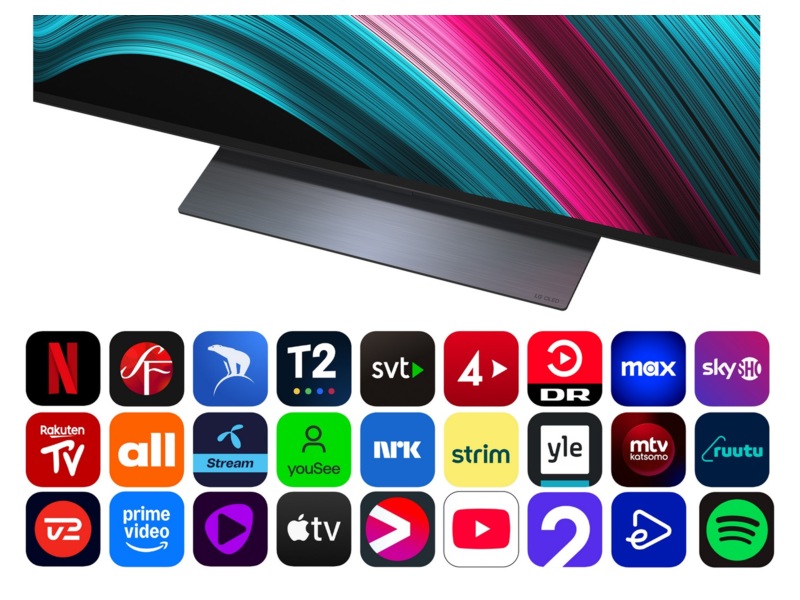 LG 48" C5 AI 4K OLED Smart TV (2025) Bundle 20 - 49 tommer TV