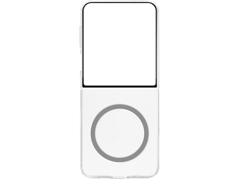 Samsung Galaxy Z Flip7 Clear Magnet Case (gjennomsiktig) Deksel til mobiltelefon