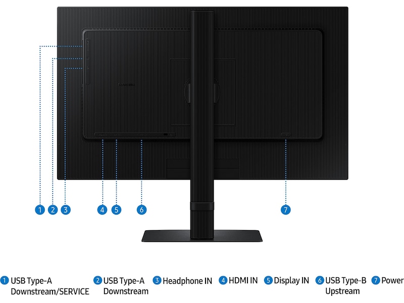 Samsung 24" ViewFinity S6 skjerm S24D600EA Skjermer