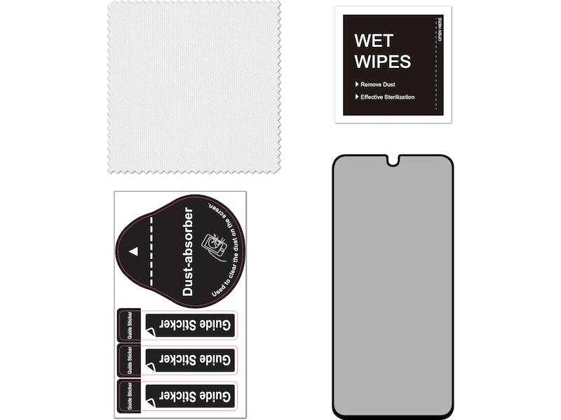 iiglo Galaxy A17 Privacy skjermbeskytter Skjermbeskyttelse