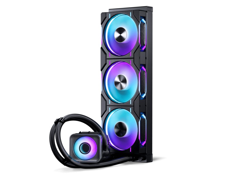 Phanteks Glacier One 360D30 X2 DRGB AIO Kjøler (sort) CPU - Vannkjøling