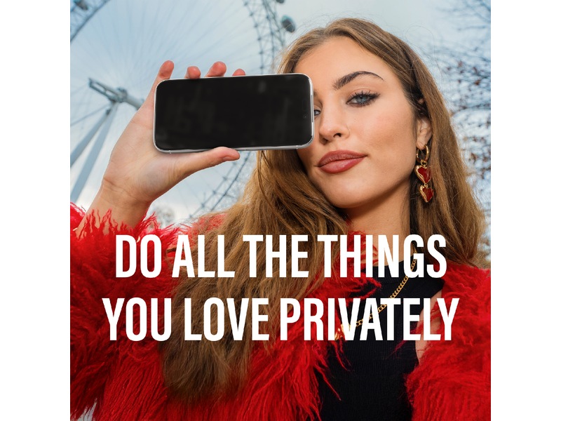 PanzerGlass iPhone Air 2-Way Privacy Skjermbeskytter Skjermbeskyttelse