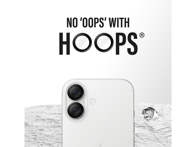 PanzerGlass iPhone 17 / 16 / 16 Plus Hoops Ceramic II Linsebeskytter Skjermbeskyttelse