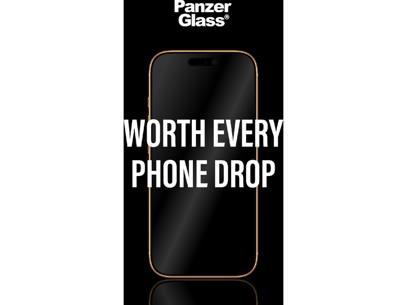 PanzerGlass iPhone 17 Pro Max 2-way Privacy Skjermbeskytter Skjermbeskyttelse