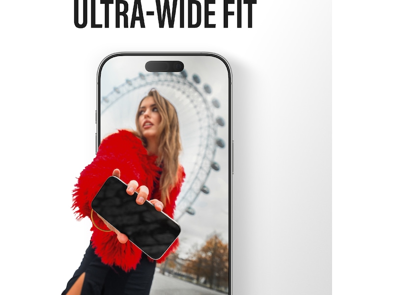 PanzerGlass iPhone 17 Pro Max 2-way Privacy Skjermbeskytter Skjermbeskyttelse