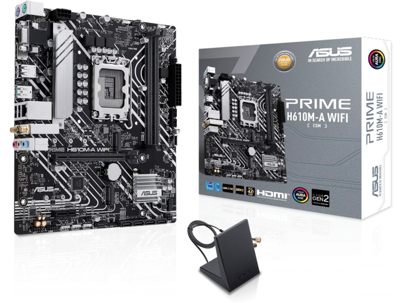 ASUS PRIME H610M-A WIFI Hovedkort Intel Socket