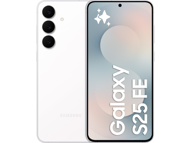 Samsung Galaxy S25 FE 128GB (white) Mobiltelefoner