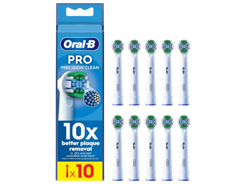 Oral-B Pro Precision Clean Børstehoder (10 stk) Tannbørstehoder