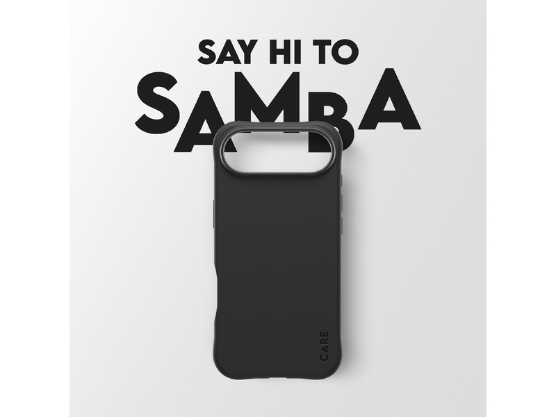 PanzerGlass CARE iPhone Air Samba Hardcase deksel (sort) Deksel til mobiltelefon