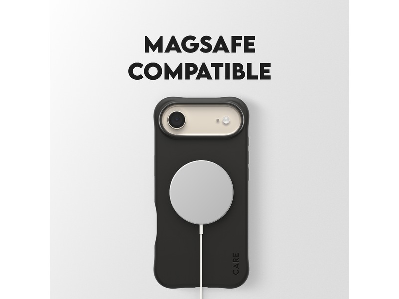 PanzerGlass CARE iPhone Air Samba Hardcase deksel (sort) Deksel til mobiltelefon