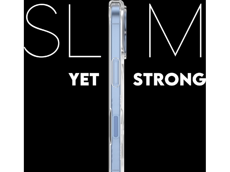 PanzerGlass CARE iPhone 17 Samba Hardcase deksel (gjennomsiktig/hvit) Deksel til mobiltelefon