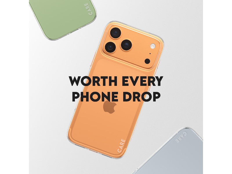 PanzerGlass CARE iPhone 17 Pro Max Fashion Silikondeksel (gjennomsiktig) Deksel til mobiltelefon