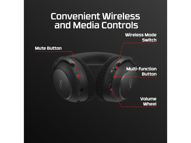HyperX Cloud Alpha 2 Trådløst Gaming Headset (sort) Gaming headset